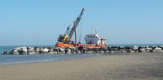 lavori scogliera san giuliano