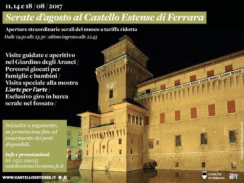 serate d'agosto al castello estense